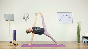 Strengthen and Lengthen into a Full Side Plank