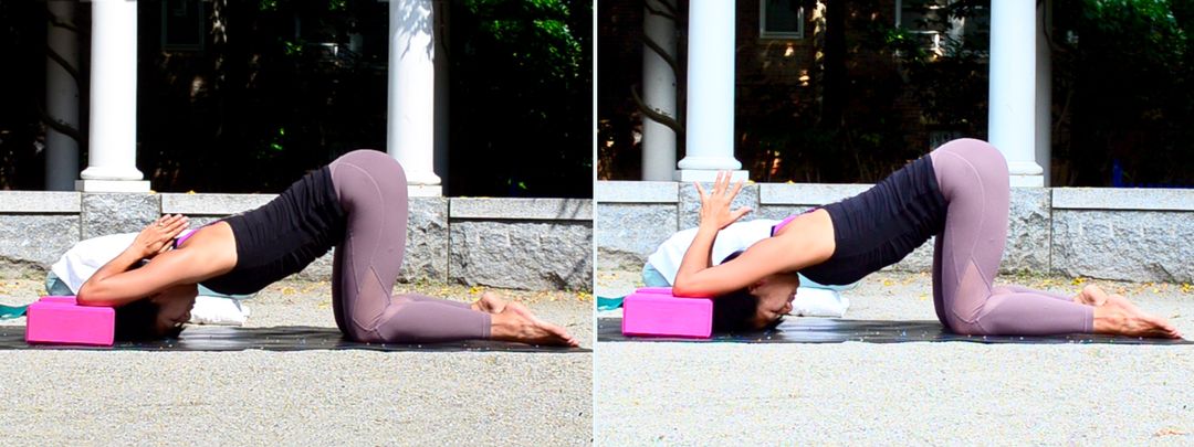 5 Gentle Yoga Poses For Your Yoga Wheel - Spoiled Yogi