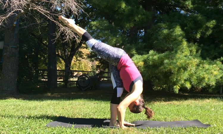 Handstand Prep: How to Build a Safe L Pose - YogaVibes