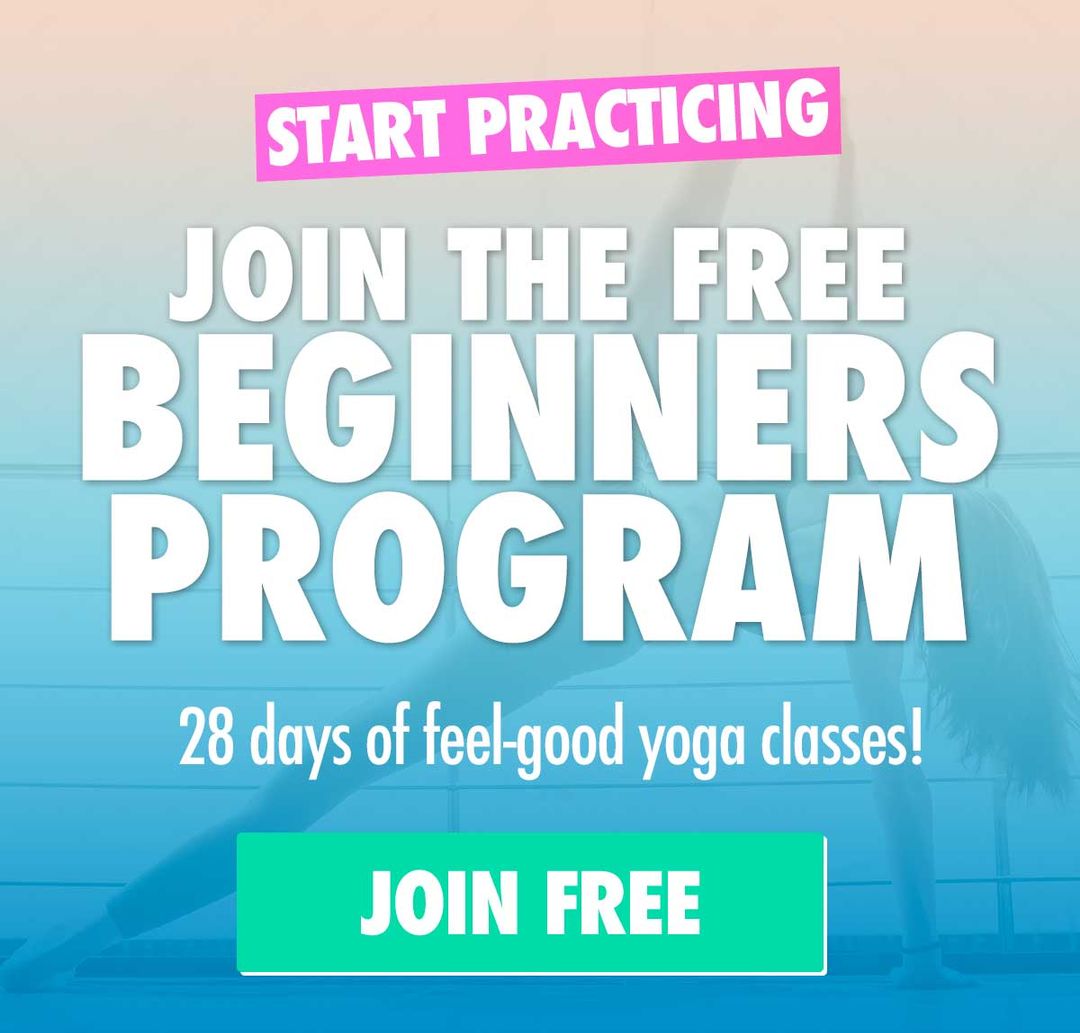 Join the yoga for beginners program