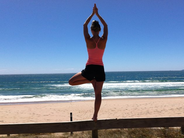 kracht en balans vinden door middel van Tree Pose