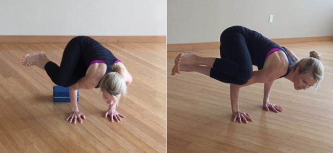 Challenge Pose: Side Crane Pose (Parsva Bakasana)