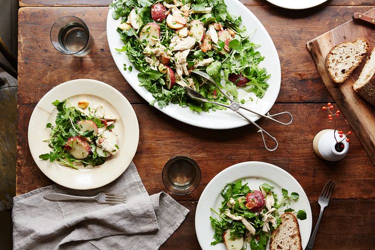 turkey hash salad