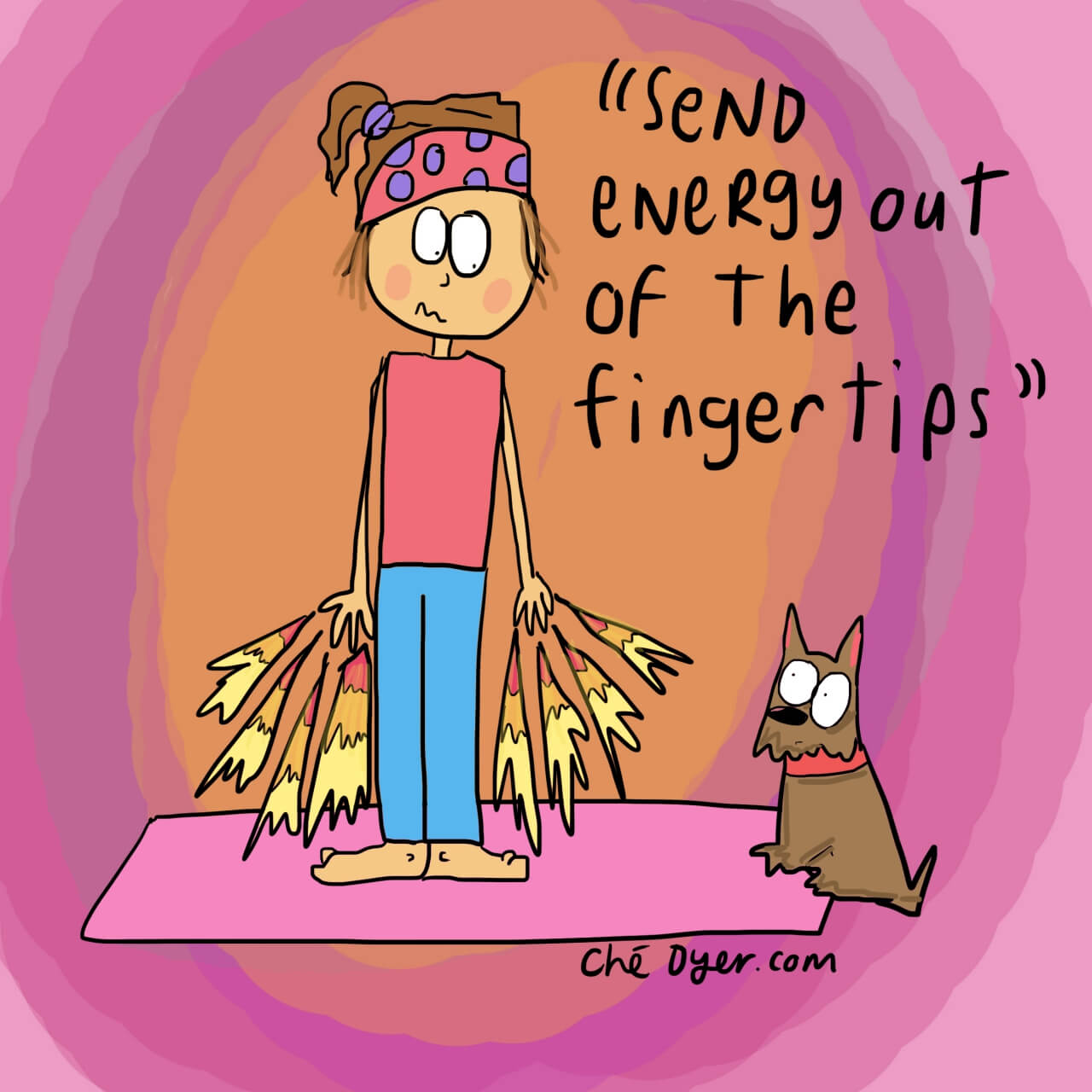 energy fingertips