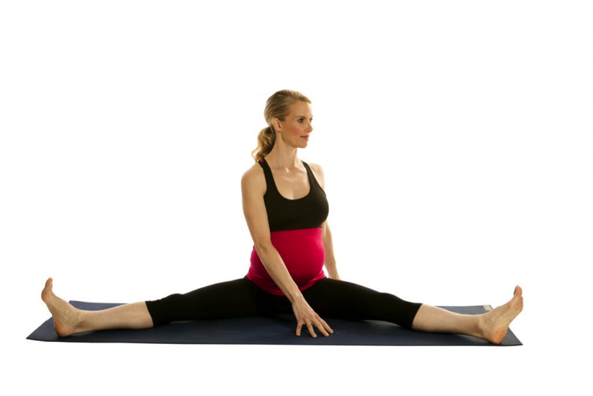 prenatal straddle split